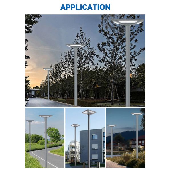 Waterproof Commercial Solar Garden Light for Hotels Parks and Landscape Projects
