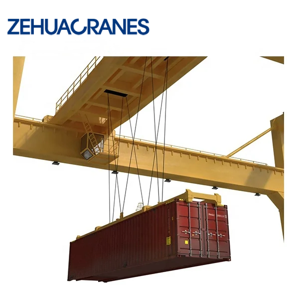 Rail Mounted Gantry Crane RMG Container Handling System for Automated Terminals and Intermodal Freight Yards