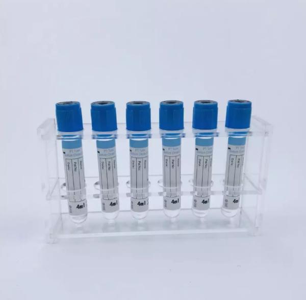 3,2% CE azul ISO13485 do vácuo do tubo da coleção do sangue da pinta do citrato de sódio