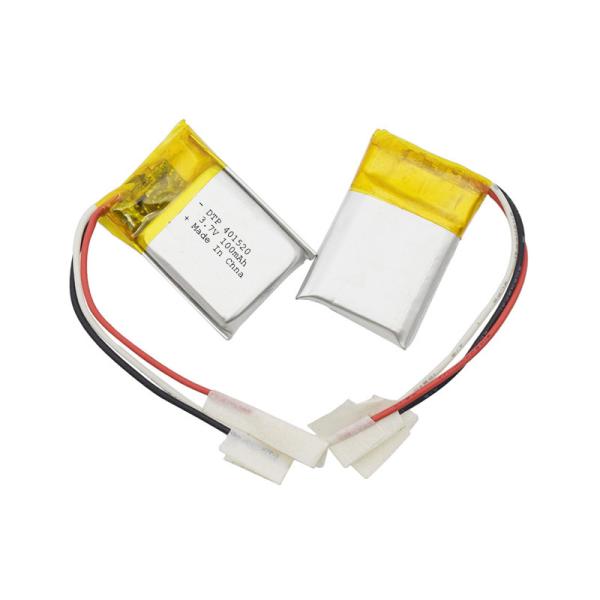 блок батарей полимера иона лития 3.7v 401520 100mAh отсутствие влияния памяти
