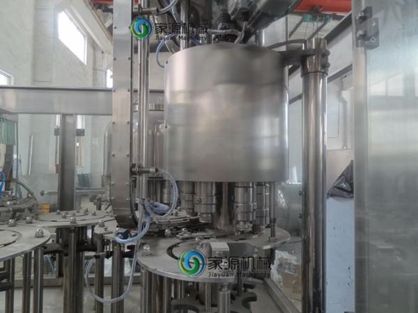 3 dans 1 machine de remplissage de bouteilles de l'eau