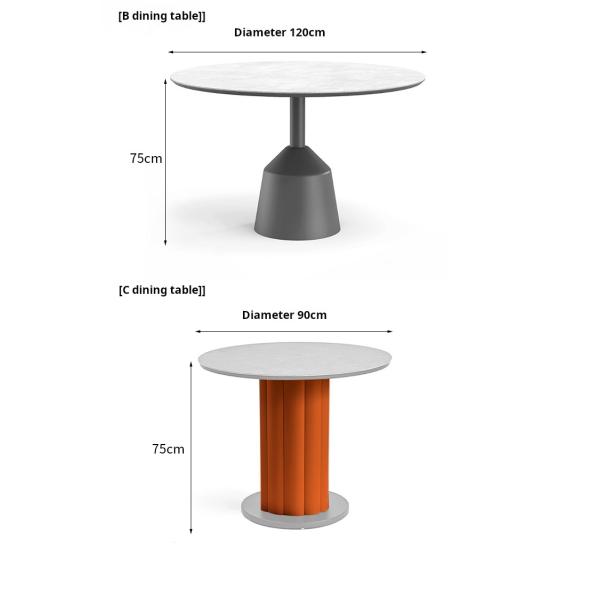 Luxury Outdoor Furniture Rattan Table And Chair Set For Garden Patio Dining