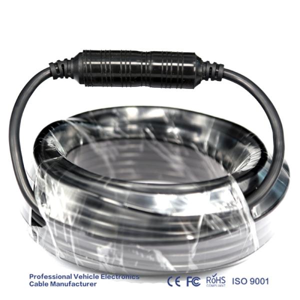 12V-24V GX16 4 Pin Female Aviation Cable Connector For Car CCTV