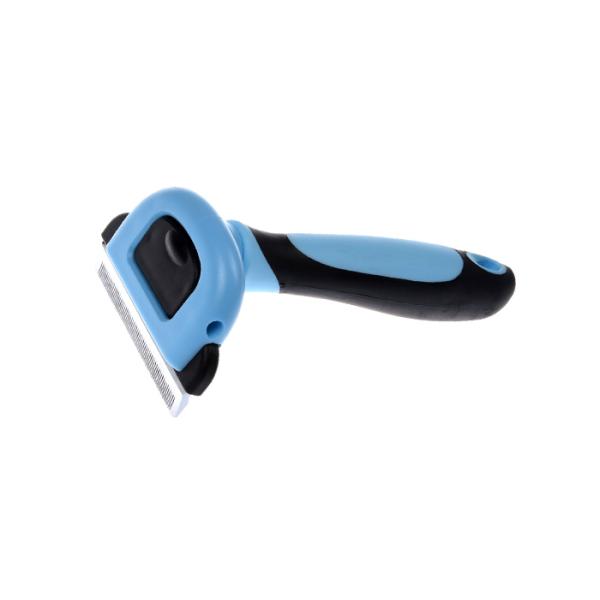 Easy Clean Rubber Pet Brush / Rubber Brush For Pet Hair Removal Eco Friendly