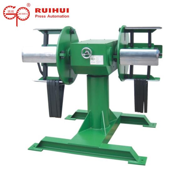 Heavy Steel Horizontal Decoiler Equipment Double And Metal Decoiler Saving Material