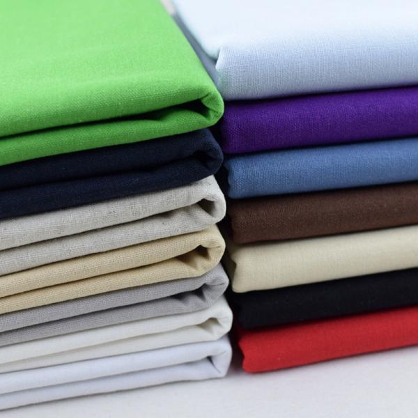 algodão de linho de linho da viscose 25% do poliéster 30% da tela 30% 15% do Ramie da roupa 180gsm