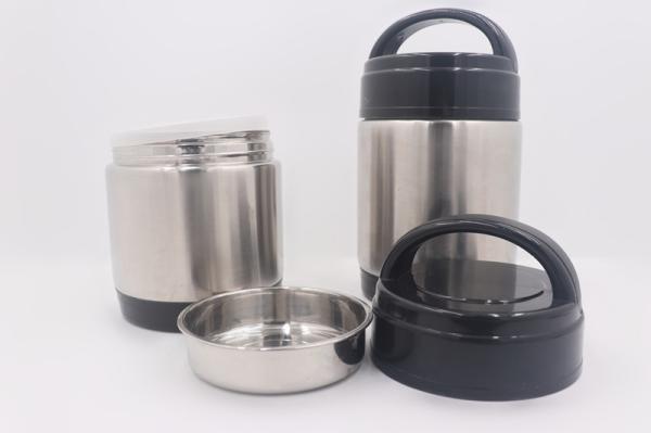 1.8L  Wholesale double wall grade stainless steel food container private Label bento lunch box