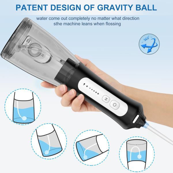 300ML Implant Dental Water Flosser Household Teeth Cleaner Travel Dental Irrigator