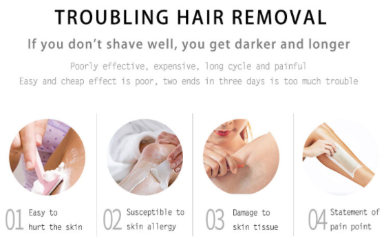 Hairline Opt SHR Hair Removal Machine Intense Pulse Light 2000w