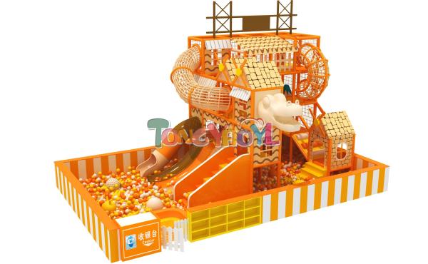 2〜15歳 活気のある子供向け オーダーメイド 室内遊び場機器