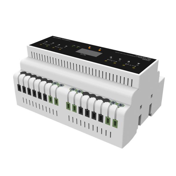 Lighting Control System DIN Rail 24 Volts DC 4-Channel Trailing Edge Dimmer