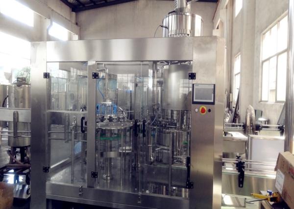 Electric Vial Liquid Beverage Filling Machine , Pure Water Filling Machine For Plastic Bottle