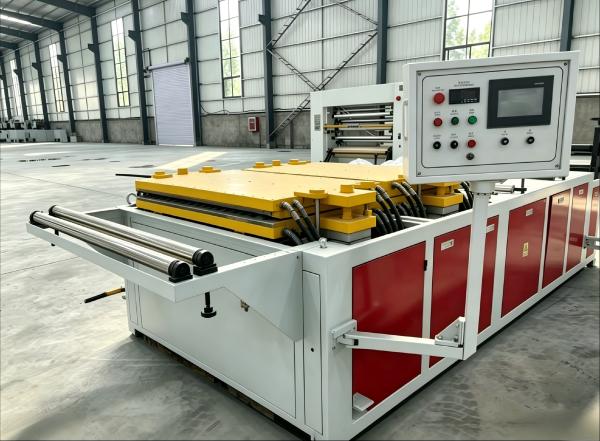 Automatic PVC Roof Tile Production Machine Incorporating Counter-rotating Conical Twin-screw Technology for Roofing Tiles
