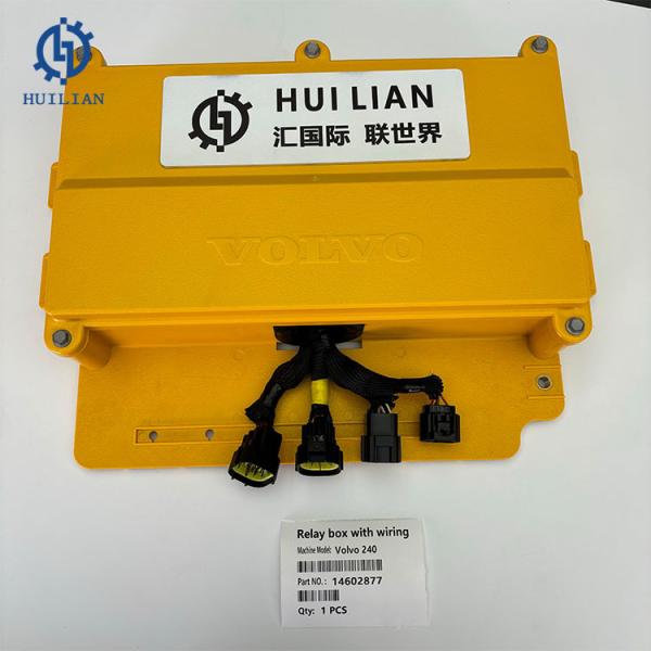 14558807 14602877 14623855 Caja de relés de piezas eléctricas para excavadora con cableado para EC240 EC330B EC360B EC460