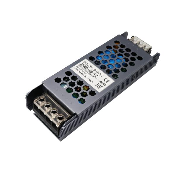 Перегрузка спасения Fanless электропитания снабжения жилищем 60w 12v 5A металла автоматическая