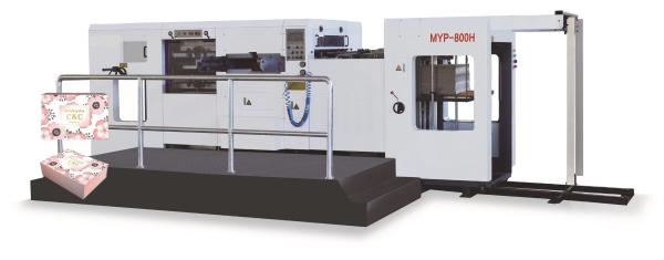 MYP-800H Máquina automática de corte por estiramento de matriz Máxima velocidade de corte 8500s/h Máximo tamanho de papel 810*610mm
