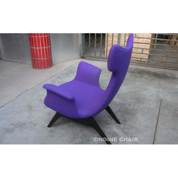 Vladimir Kagan Ondine Fiberglass Dining Chair Lounge Fabric Various Colors