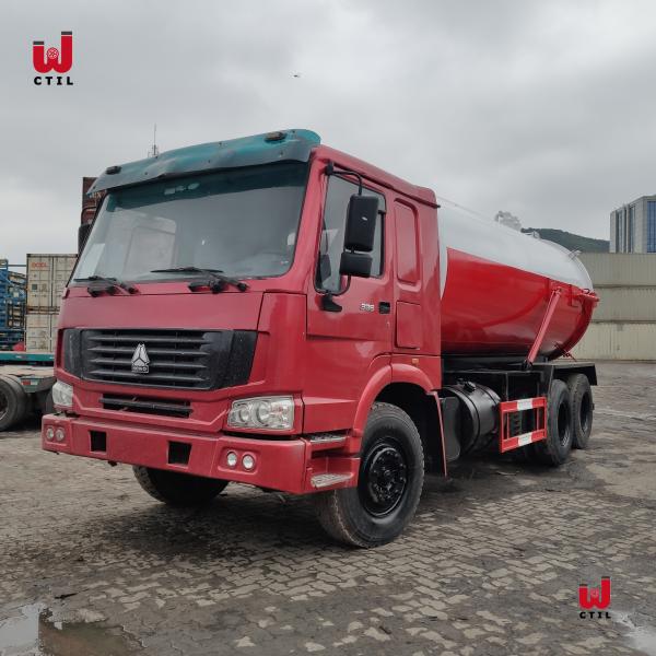 Уилеры тележки 10 двигателя сточной трубы тележки HOWO давления Vactor высокие