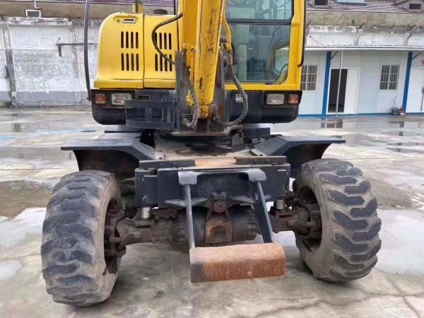 Hard Construction Mini 6T R60W-7 Used Hyundai Excavator