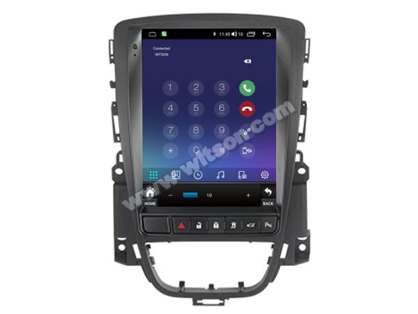 9.7'' Tesla Vertical Screen For Opel Astra J Vauxhall Buick Verano 2009-2015 Android Car Multimedia Player