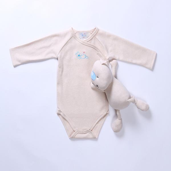 Millidoll Original colour cotton Antibacterial  babies climbing long sleeve 0-2 years boys