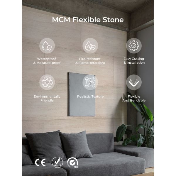 Flexible Travertine Sheets 3d Travertine Stone Panel Flexible Cladding Ms Travertine Flexible Outside Bricks