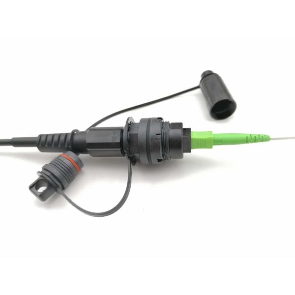 Водоустойчивый переходник перегородки телекоммуникаций SC/APC Optitap IP67 5G