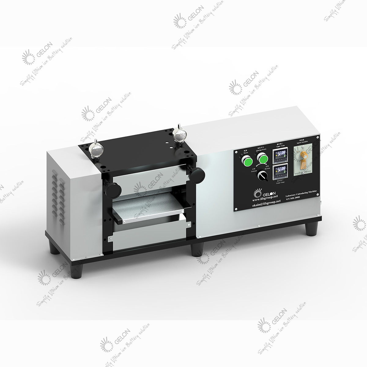Lab Electrode Calendaring Machine with High Precision Calibration and Adjustable Rolling Speed for Compact Lithium-Ion Battery Research