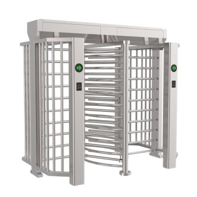 316 Stainless Steel Double Full Height Turnstile gate 50hz High Security