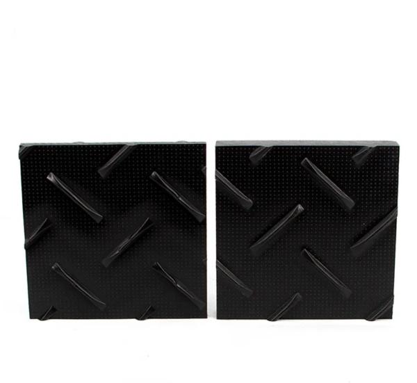 15 mm espessura tapetes de proteção do solo de plástico 4x8 folha com textura para obras civis