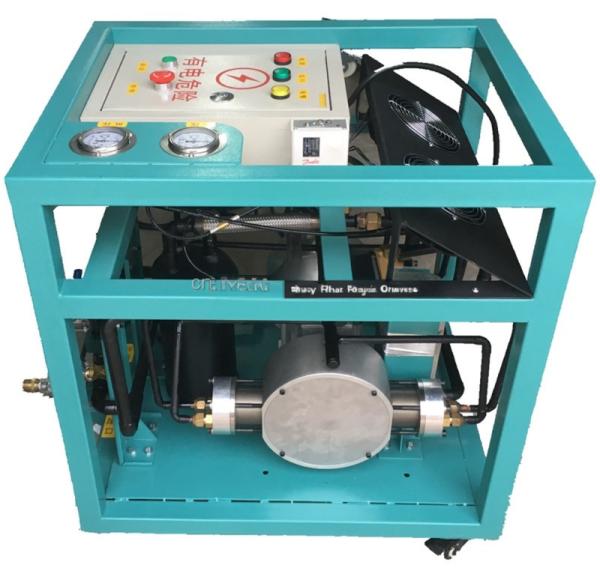 R123 Máquina de recarga de recuperação de refrigerante 2HP óleo menos manutenção do refrigerador preço unitário de recuperação de refrigerante