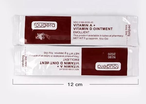 Terno do creme dos cuidados posteriores da tatuagem de 5 gramas para a pele completa da vitamina