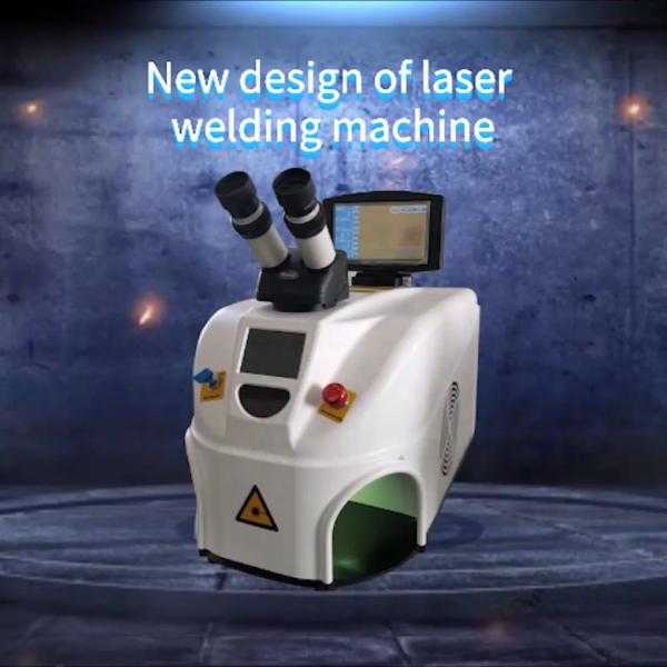 0.1ms Pulse Jewellery Handheld Fiber Laser Welder For Gold Silver SS