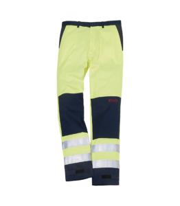 Anti Static Mens Work Pants With Reflective Stripes , EN11611 Reflective Fr
