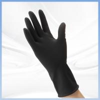 Les gants jetables hypoallergéniques d'examen de latex saupoudrent les gants libres