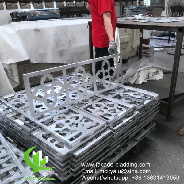 fenêtre en aluminium architectural avec revêtement extérieur en poudre de cadre