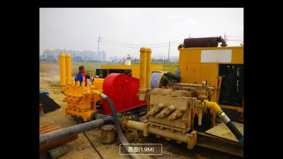 Mud Pump Station Drilling Mud Pump For HDD Machine Pipelaying Project 1500L