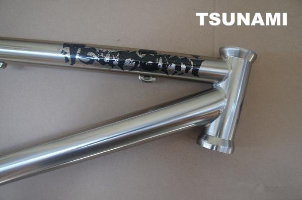 26er Chromolly Steel Dirtjump Frame Slope Style CR520 Titanium Chromed 12.5 Disc Brake
