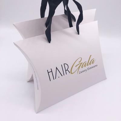 Small Pillow Paper Box Custom Full Color Printing Pillow Case Box