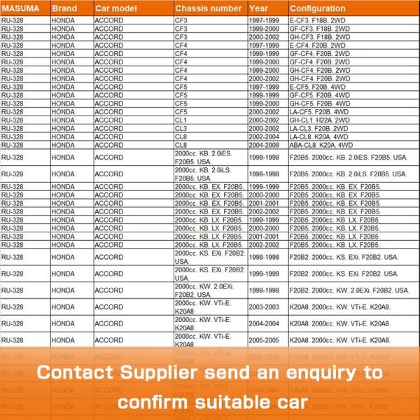 R16A2 1600cc Suspension Bush 52365-SM4-004 52365-SM4-005 52365-SM1-A01 for HONDA INSPIRE CF3