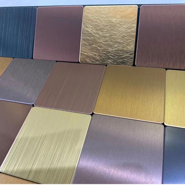 6mm SS S31053 1.4466 Color Stainless Steel Plate Sheet High Temperature Resistance