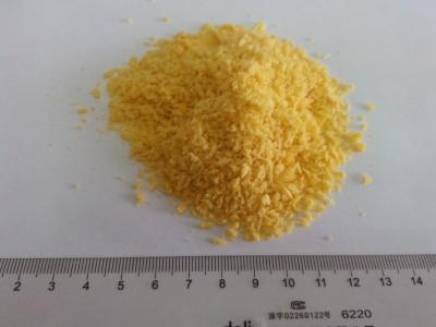 Pães ralados 10KG japoneses amarelos para fritar a galinha, tamanho de 4-6mm