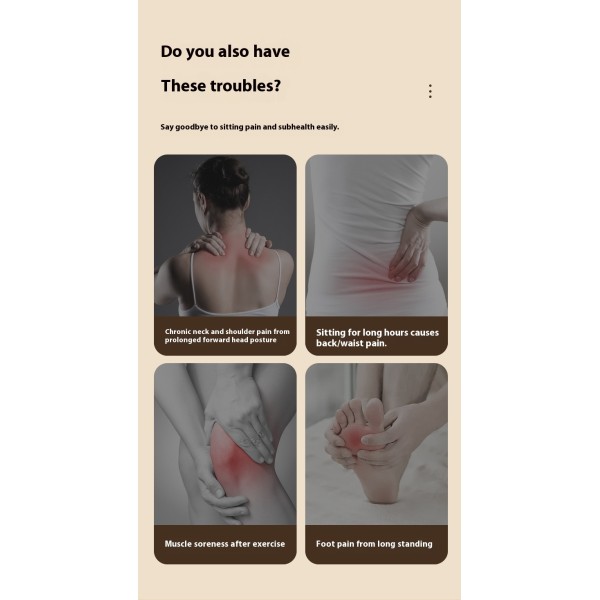 OEM Massage Device Fascia Ring Vibrating Massager for Full-Body Deep Tissue Muscle Soreness Relief & Relaxation Muscle Recovery