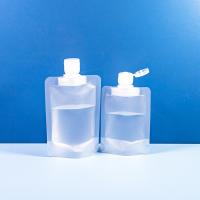 30 50 100ml Spout Bag Shower Gel Shampoo Flip Spout Bag Cosmetic Lotion Travel Packaging Bag
