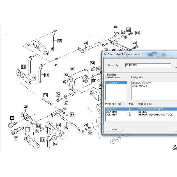 Opener Fas Sulzer Spare Parts , Special Screw P7100 Loom Replacement Parts