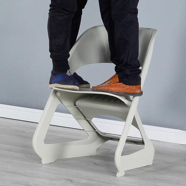 Simple Modern Stackable Plastic Cafe Chairs for Nordic Morden Outdoor Leisure Balcony