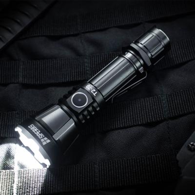 Hunting Flashlight 1300m Beam Distance 1200lm Rescue Light Outdoor LED Flashlight