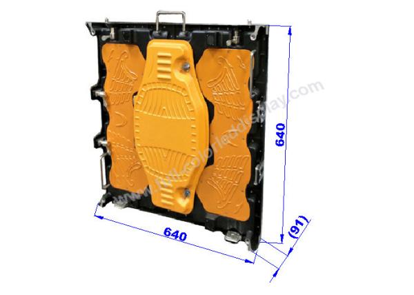 P8 High Luminance Outdoor Rental LED Display panel with IP65 waterproof for star hotel