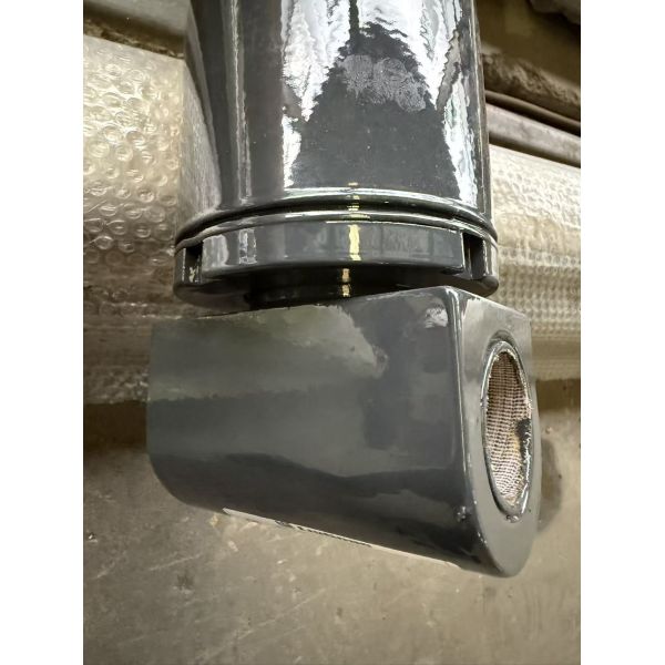80mm Double Acting Steel Hydraulic Cylinder Hard Chrome Plated Surface Valve Block