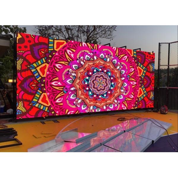 HDMI VGA DVI Indoor SMD Screen 3.91mm Pixel Pitch Indoor Rental LED Display